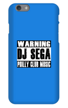 DJ Sega Warning iPhone Case