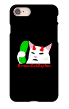 demoncatdaphne iPhone Phone Cases Picklecat