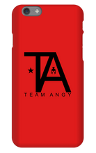 Team Angy Iphone Case || Logo Black