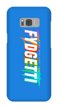 FYDGETTI White Text Design Samsung Phone Case