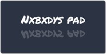 Nxbxdys pad Mousepad Founders Edition