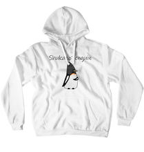 ShukazoPenguin Black Text Pullover Hoodie
