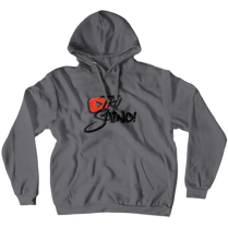Tru Shino Black Letter Hoodies (No-Zip/Pullover)