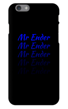 Mr Ender Faded iPhone Cases