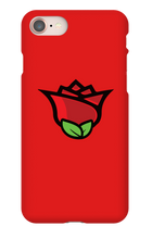 Cover Iphone (Rosa rossa senza scritte)