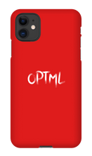 White Optimal iPhone Cases