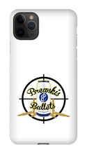 Brewskis & Bullets iPhone Case