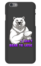 I Can't Bear To Lose (Alt) iPhone Phone Cases