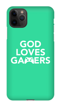 God Loves Gamers iPhone Case