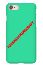 PiyanistMinecraft Iphone Kapağı (Yazı, Iphone 8)