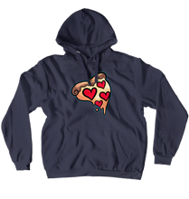 Heart Hoodie (No-Zip/Pullover)