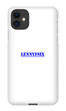lennyfsix iPhone Case (Text)