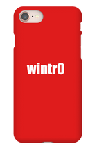 wintr0 ios Phone Cases
