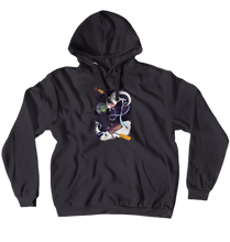 Dino In Space Hoodies (No-Zip/Pullover)