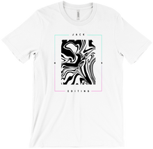Jack03Editing Abstract T-Shirt (Black Design)