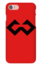 Cereal_Wars iPhone Phone Case (Black Out Logo)
