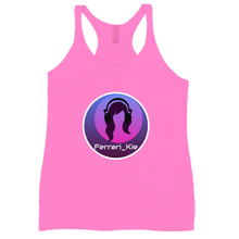 Ferrari White Border Tank Womens
