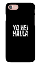 Yo Hei Halla iPhone Deksel Hvit Design