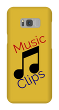 music clips Samsung Phone Cases