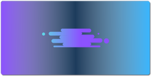 Purple Blue Fade Custom Mousepad