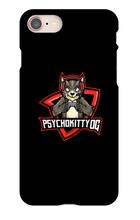 psychokittyog iPhone Phone Cases