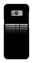Samsung Phone Case (White Text/Black Case)