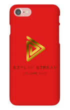 EZPLAYSTREAM iPhone Phone Case (Metal Gold Logo)