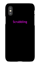 Simple Scrubbling iphone 8 case