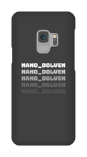 Nano_Dolven's Samsung Phone Cases White Text