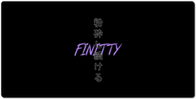 Official finitty XXL Japanese Mousepad