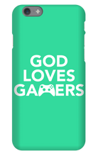God Loves Gamers iPhone Case