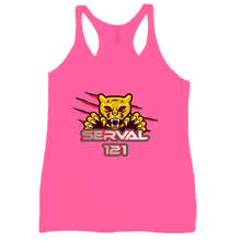 SERVAL121- tanktop-women-racerback Red logo
