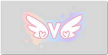 veenusAU Rainbow Wings Desk Mat