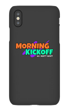 Morning Kickoff iPhone Case
