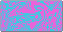 Cotton Candy Distorted XXL Mousepad