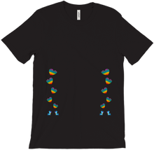 chopstickLizard pride heart Tshirt
