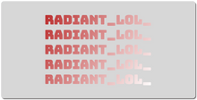 onward_radiant XXL Gaming Mousepad