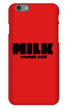 Milk iPhone Phone Cases