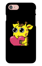 lexxlegion heart giraffe iPhone Phone Cases