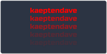 kaeptendave XXL Gaming Mousepad