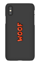 Woof Cracked Up iPhone Case