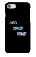 Late Night Vibes iPhone Case