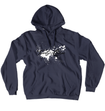 Twenty22Chicken Paint Splatter Hoodie (no-zip)