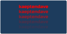kaeptendave XXL Gaming Mousepad