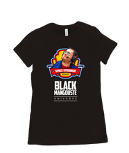 T-shirt " Black Mangouste universe" - Femme