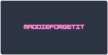 maddieforgetit XXL Gaming Mousepad