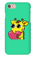 lexxlegion heart giraffe iPhone Phone Cases