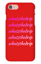 whatsthedrip iPhone Phone Cases