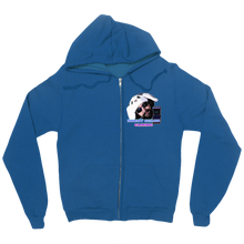 Bunny Beard Gaming Zip Up Hoodie