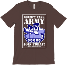 Grumpy Tank Army T-Shirts Dark Colors